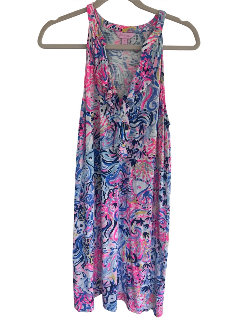 Lilly Pulitzer Shay Vneck sleeveless dress